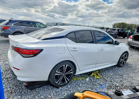 2021 Nissan Sentra Sr z USA, uszkodzony, nr VIN 3N1AB8DV7MY303035